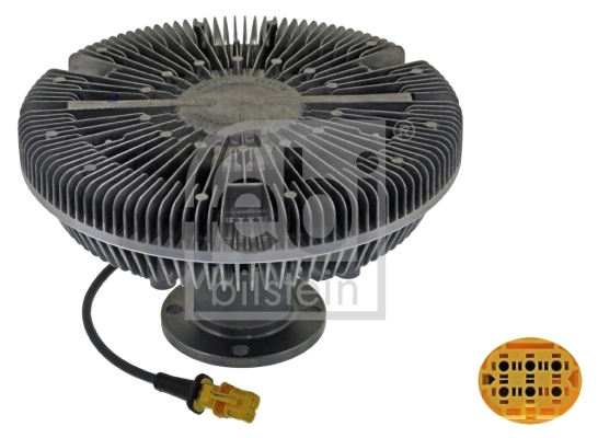Clutch, radiator fan